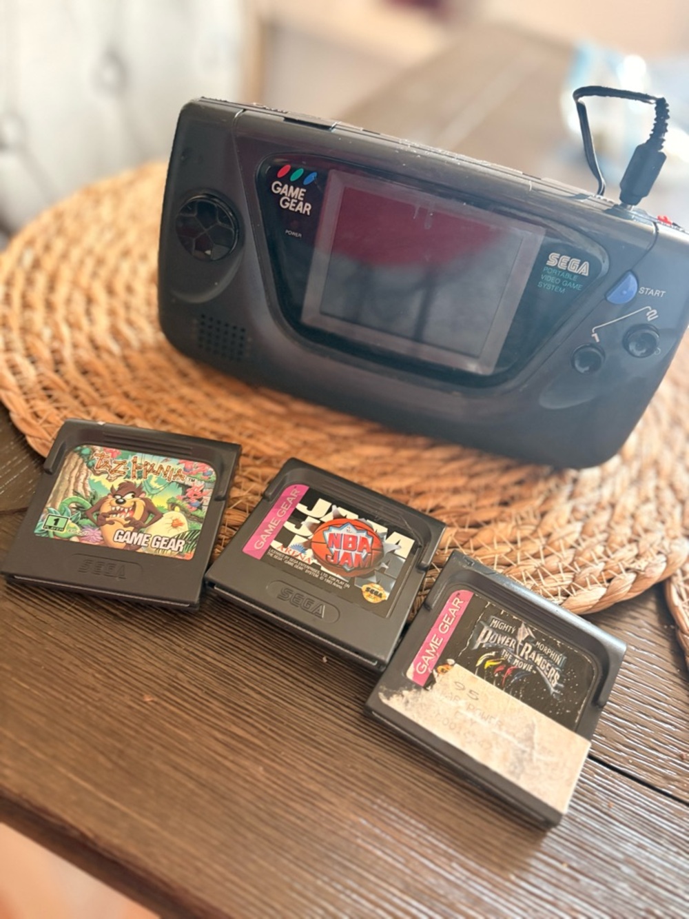 SEGA Game Gear Handheld Console - Black